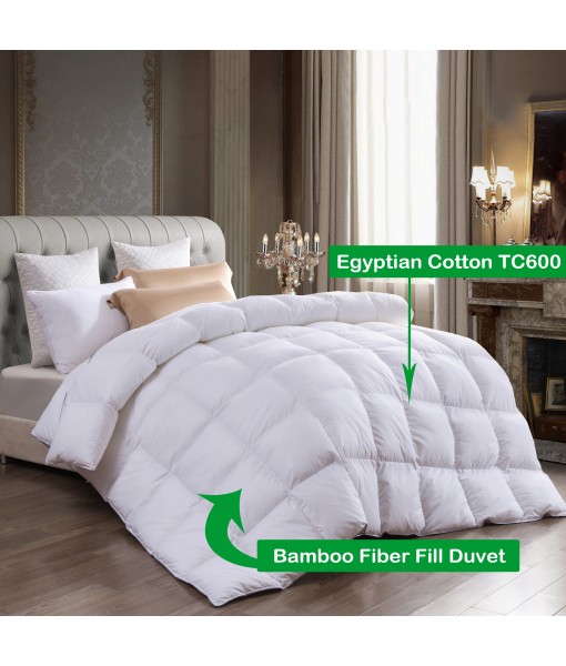 Emporiah Luxury Bamboo Comforter, Best Hotel Quality, Super Soft, Warm and Cozy, 