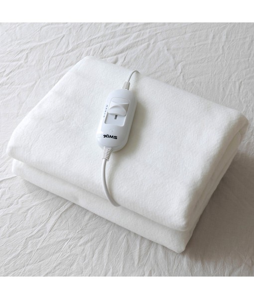Electric Heated Blanket Under Bed Comfort Detachable Controller 3 Heat Settings